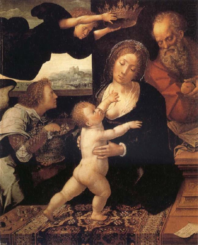 Barend van Orley Holy Family china oil painting image